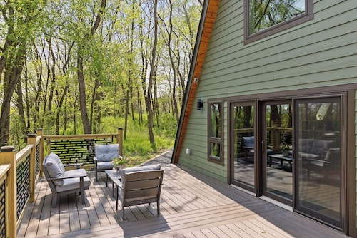 Brand NEW build. A-frame 2bed+/2bath. Nature paradise. Pepin, WI.