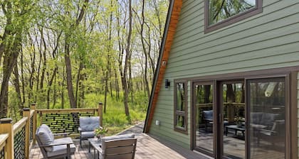 Brand NEW build. A-frame 2bed+/2bath. Nature paradise. Pepin, WI.
