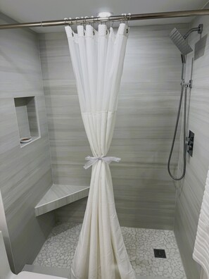 Shower, towels