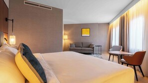 Junior Suite, 1 King Bed (Free Spa Access) | Minibar, in-room safe, blackout curtains, iron/ironing board