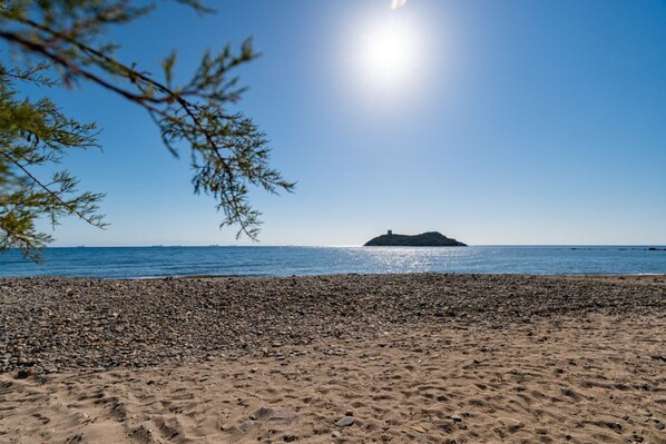Tæt på stranden