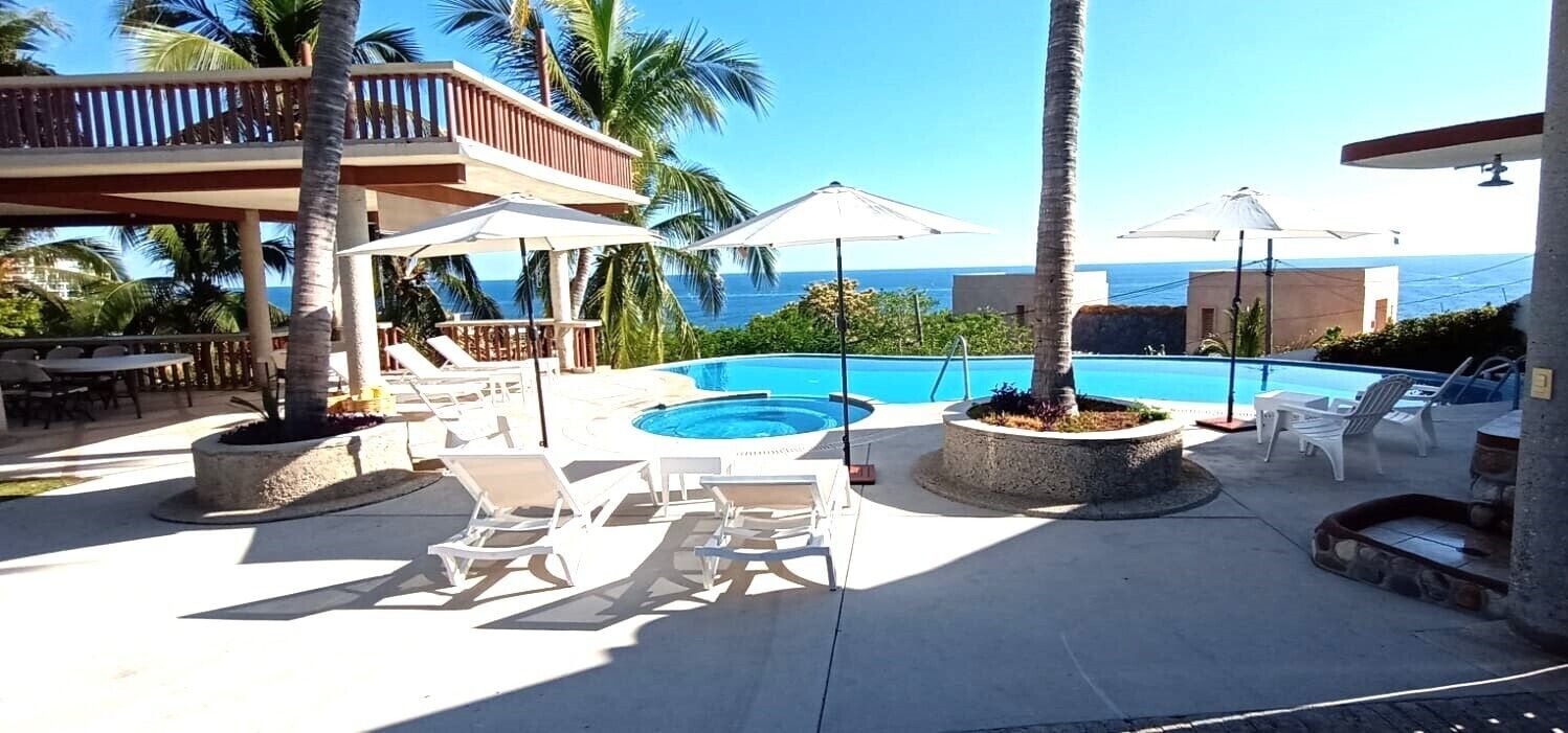 Alberca al aire libre 