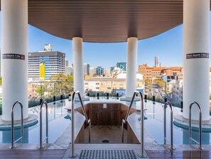 Pool - Sunny One Bedroom Apartment with Rooftop Pool (Fortitude Valley)