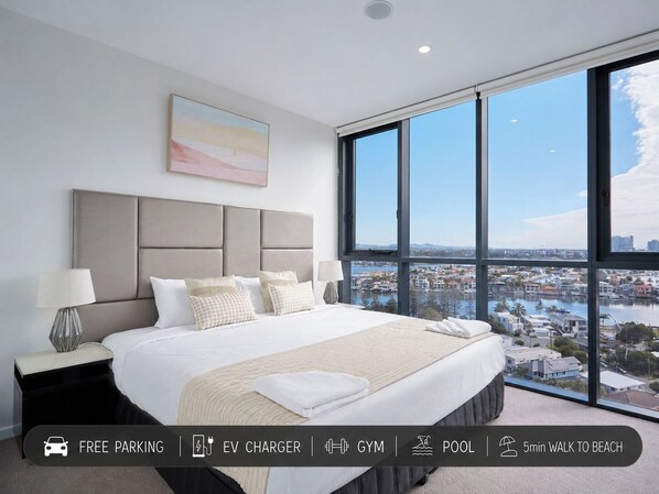 2 habitaciones, tabla de planchar con plancha, wifi y ropa de cama