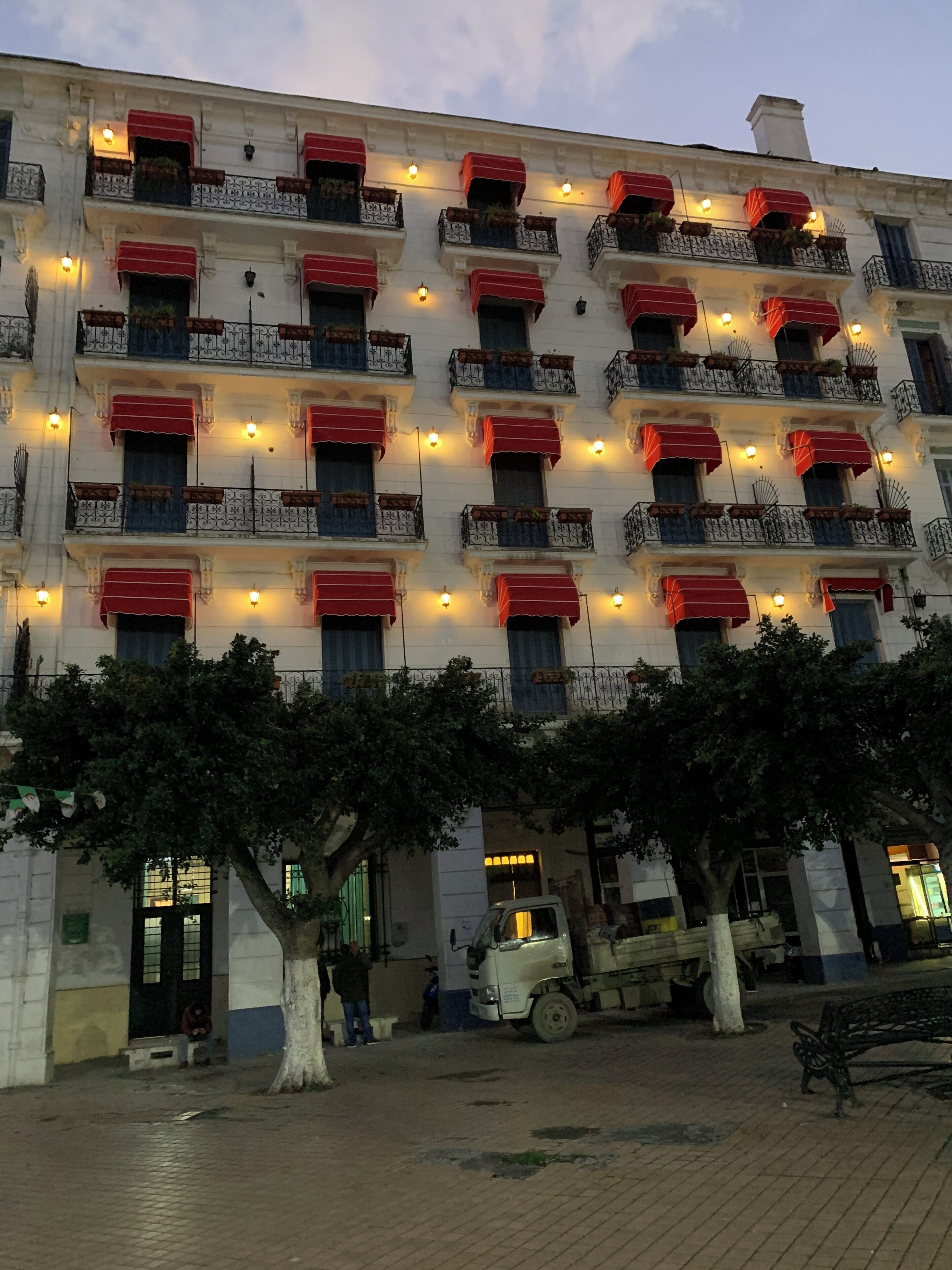 Fachada da propriedade