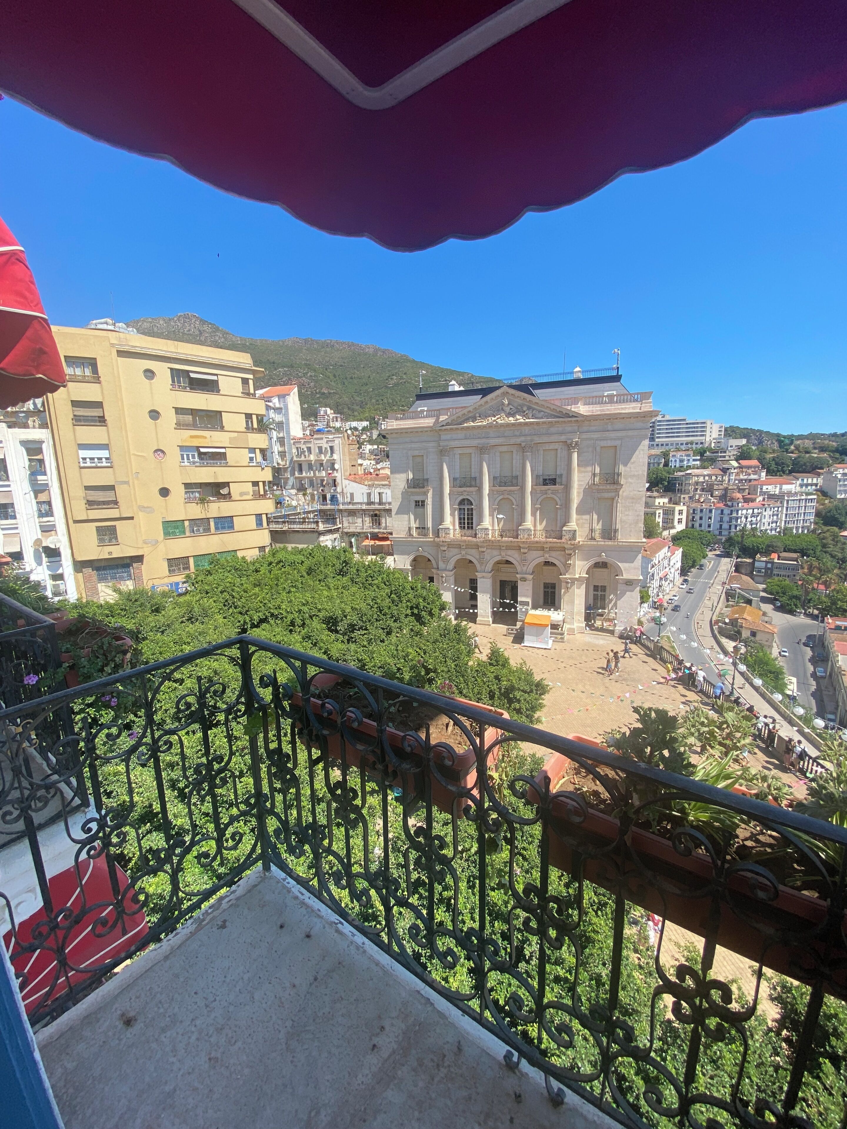 Vue depuis l’hébergement