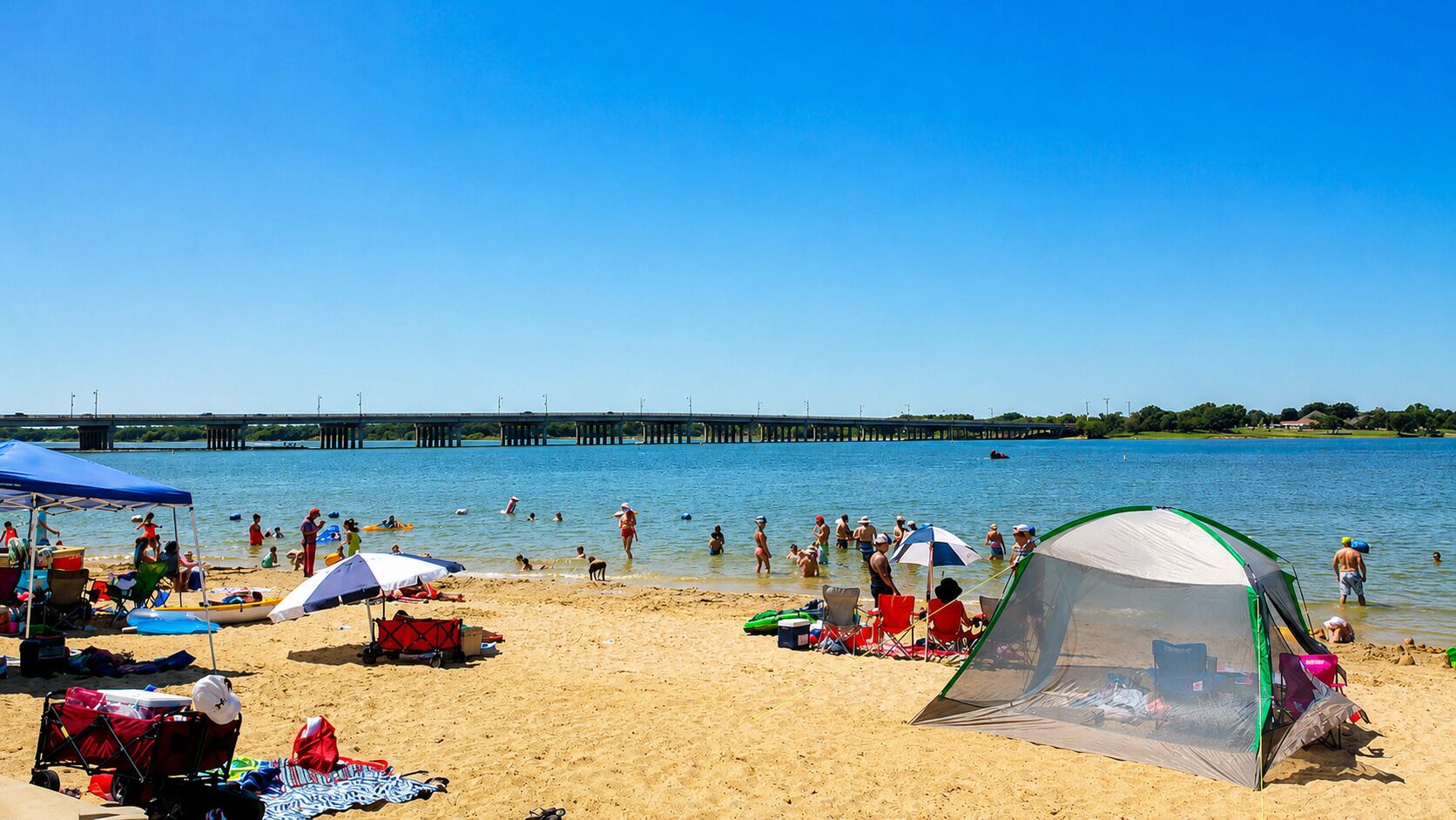 Beach nearby