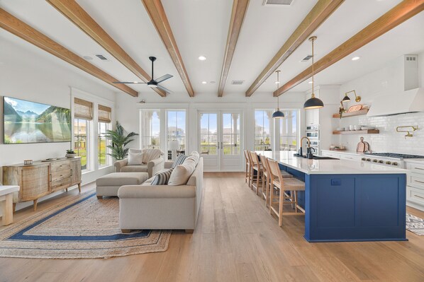 Interior - Celebrate the holidays at Forever Young, a beautiful custom home at the beach! (Galveston)