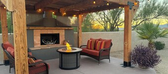 Scenic & Peaceful Backyard Retreat, Heated Pool & Mountain View’s, Close to town