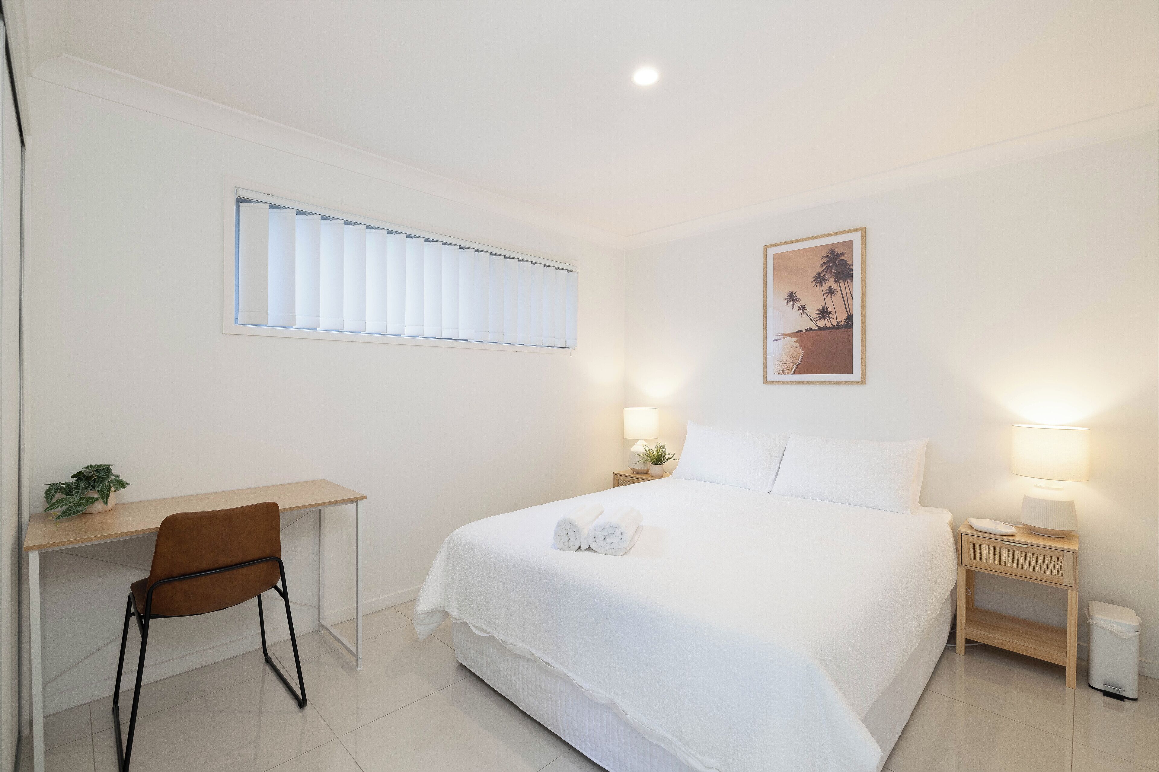 2 bedrooms, desk, iron/ironing board, free WiFi