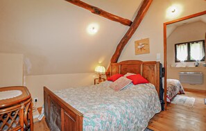 2 dormitorios, cuna de viaje, wifi gratis y ropa de cama