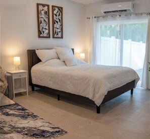 1 chambre, fer et planche à repasser, Wi-Fi, draps fournis