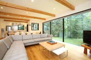 木屋, 4 间卧室, 阳台, 花园景观 | 客房景观