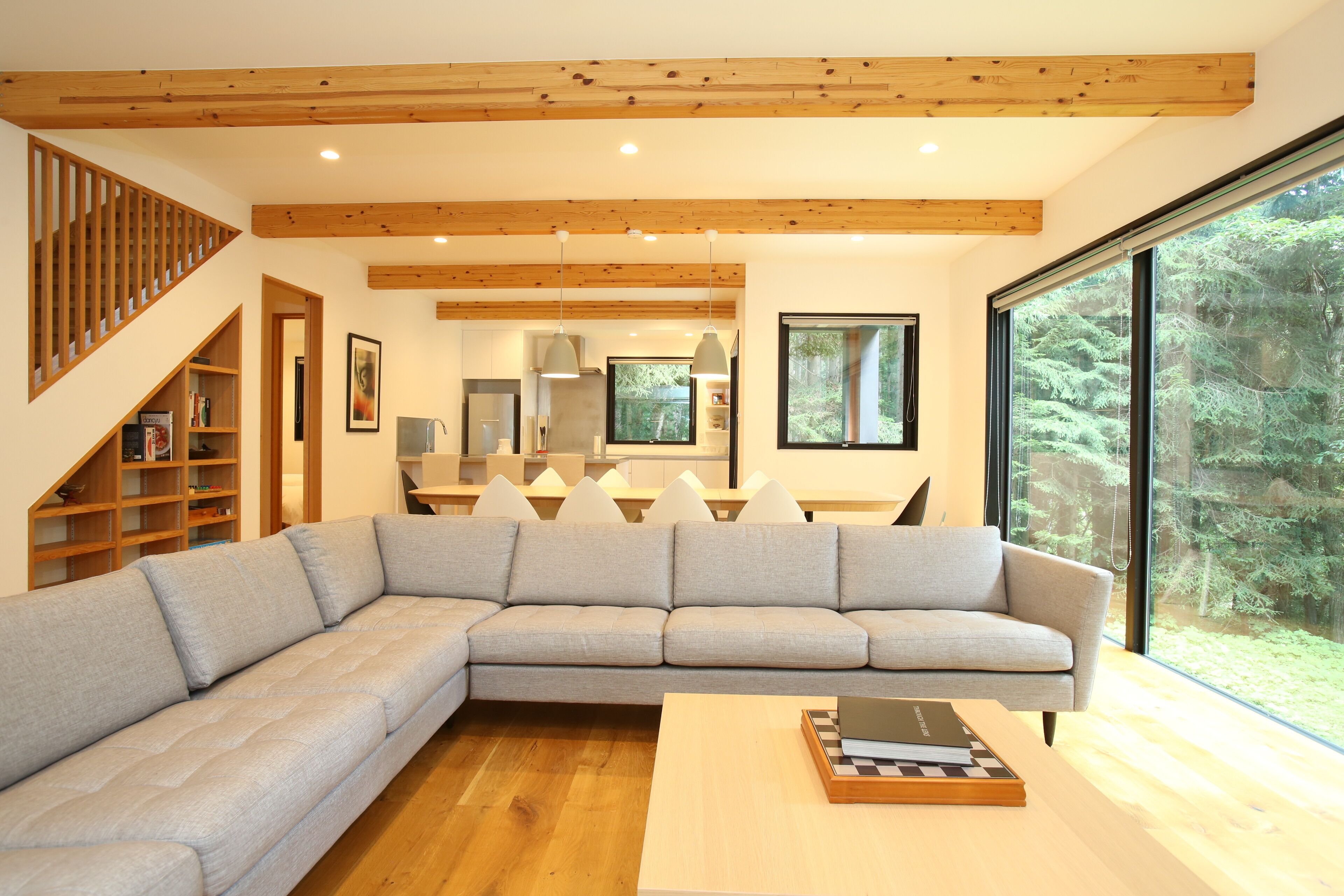 Chalet, 4 Bedrooms, Balcony, Garden View | Living area | 45-inch Smart TV with digital channels