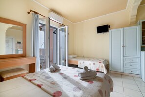 1 chambre, accès au Wi-Fi (inclus), literie fournie