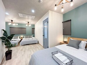 1 chambre, bureau, fer et planche à repasser, Wi-Fi gratuit