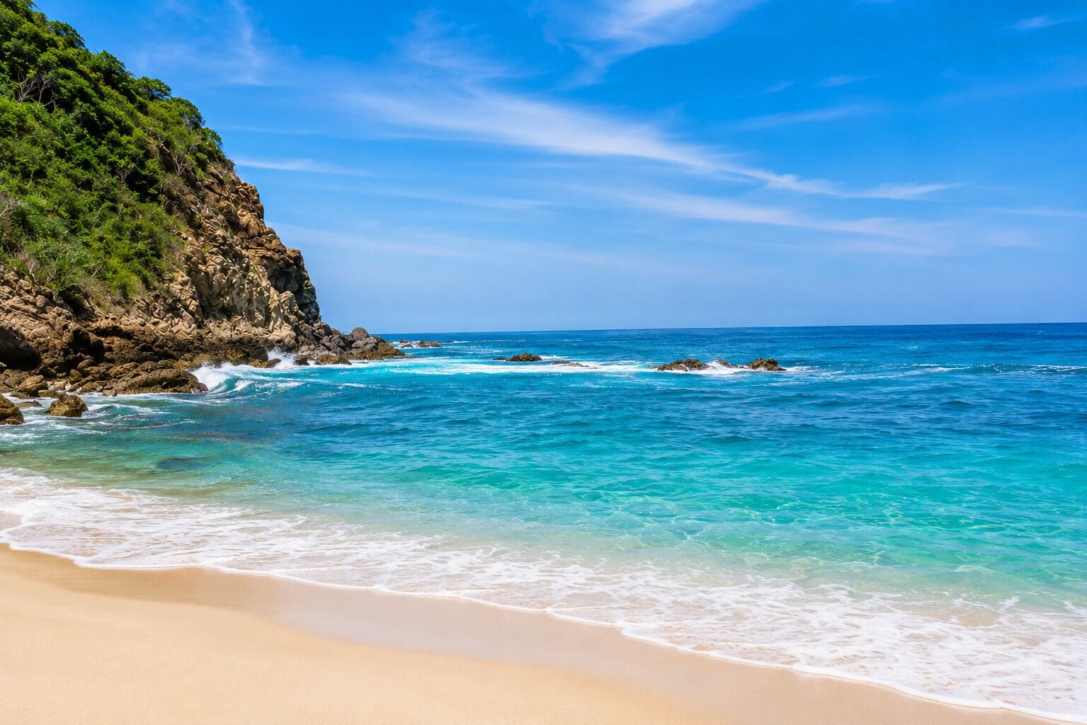 Pantai di sekitar, handuk pantai, pijat di pantai, dan 5 bar pantai