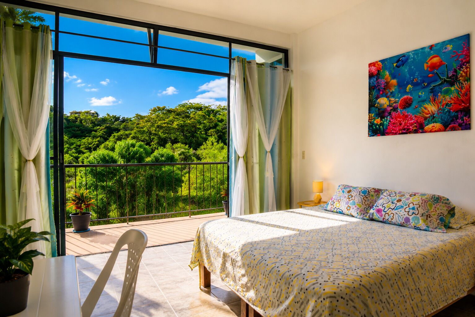 Wifi gratis y ropa de cama 
