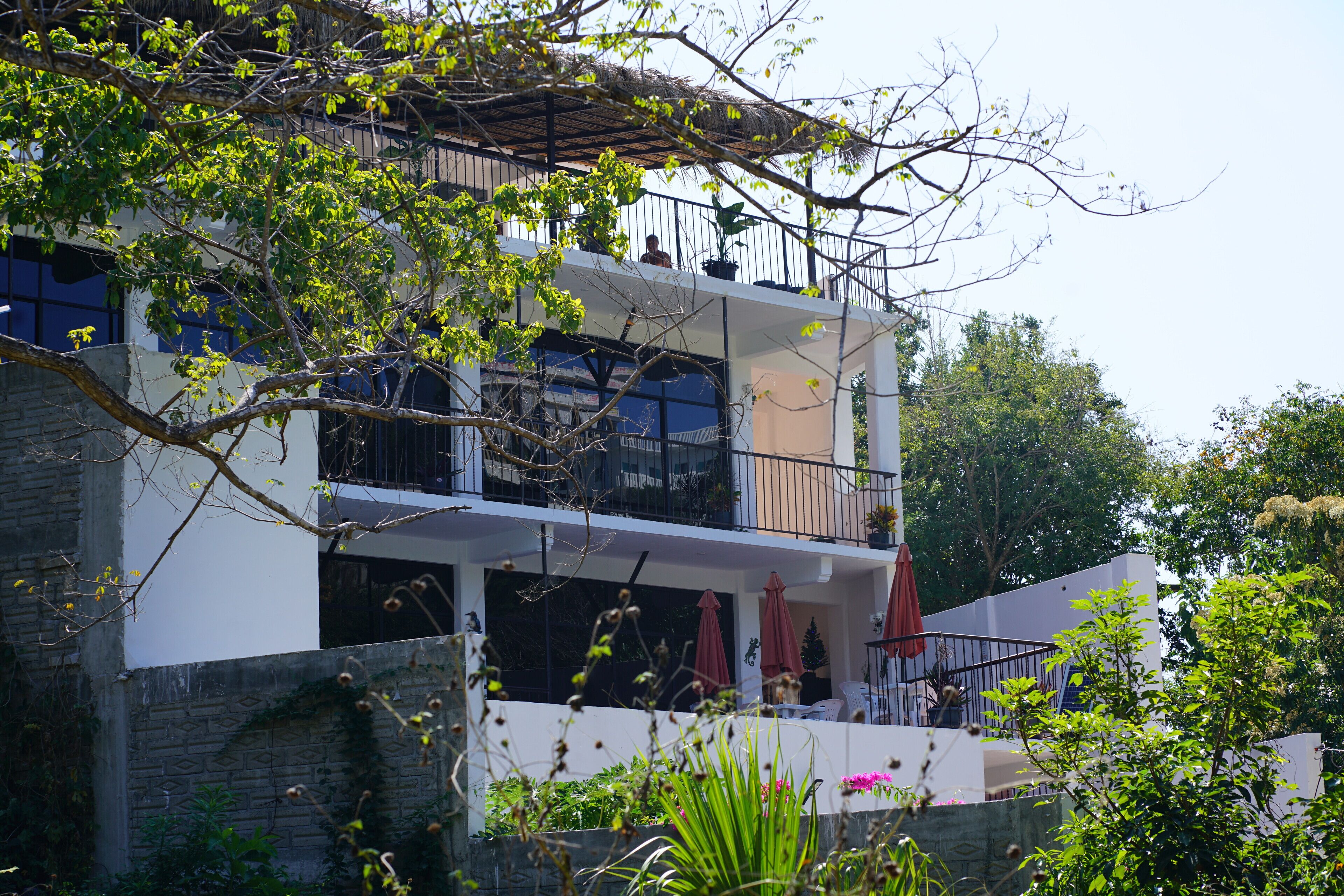 Façade de l’hébergement 