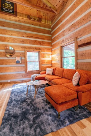 Smart TV, libros, biblioteca musical y estéreo 