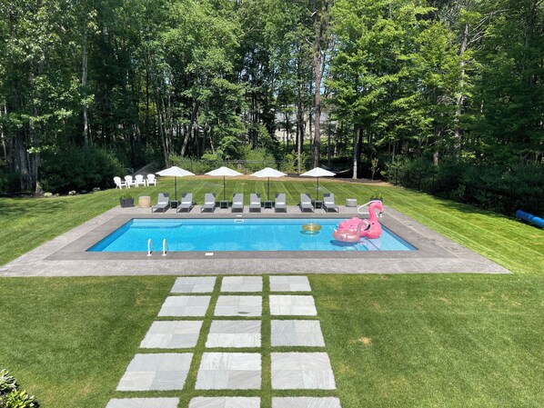 Beheizter Pool