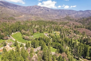Aerial view - Camp Nelson Lodge Room 9 (Springville)