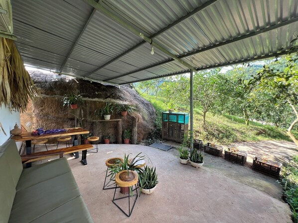 Habitación individual estándar | Terraza o patio