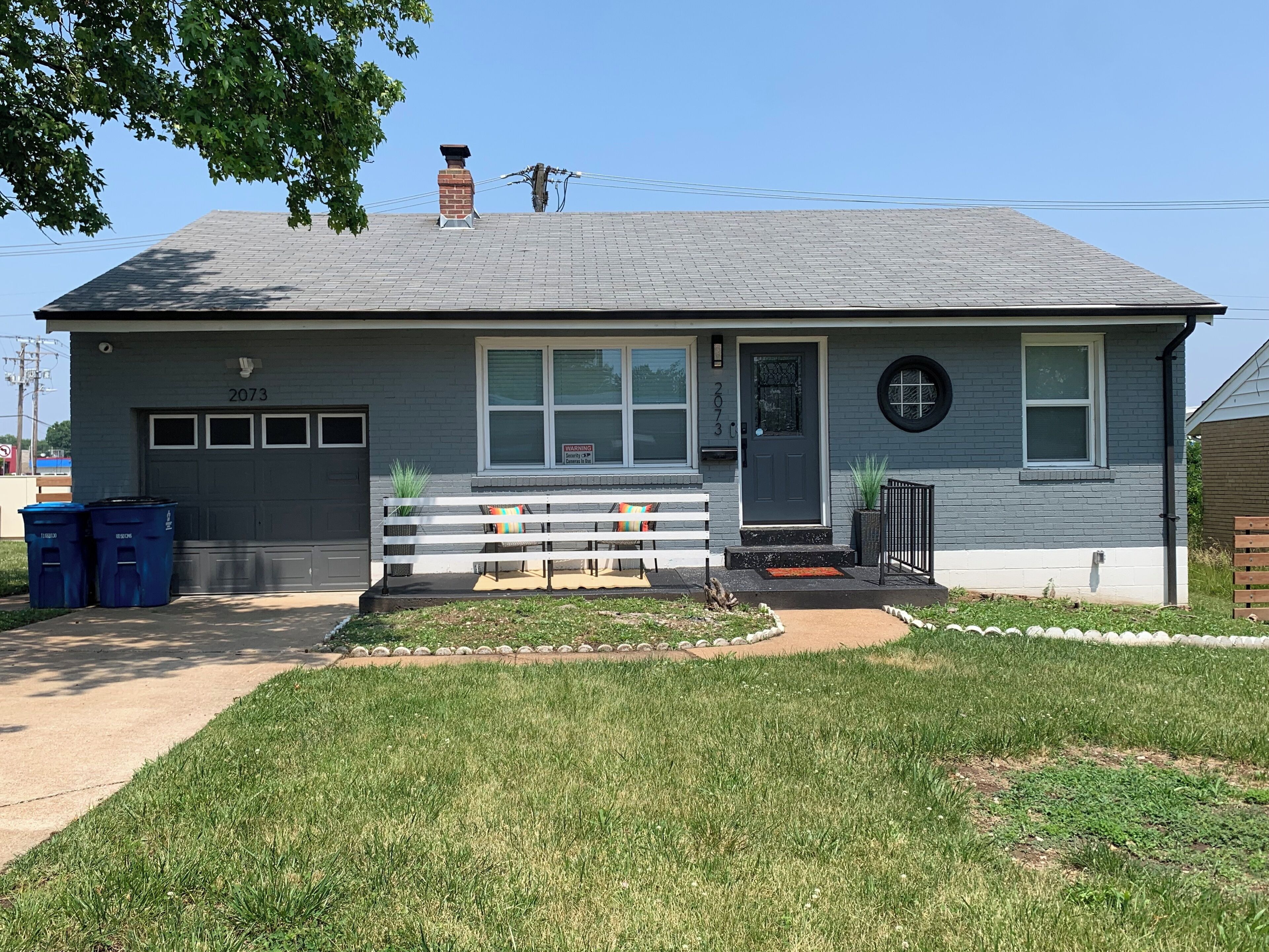 Cozy two bedroom house with a splash of style 