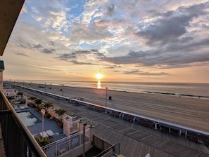Property grounds - Beautiful Oceanfront Condo on Boardwalk, Amazing Ocean Views, Prime Location! (Ocean City)