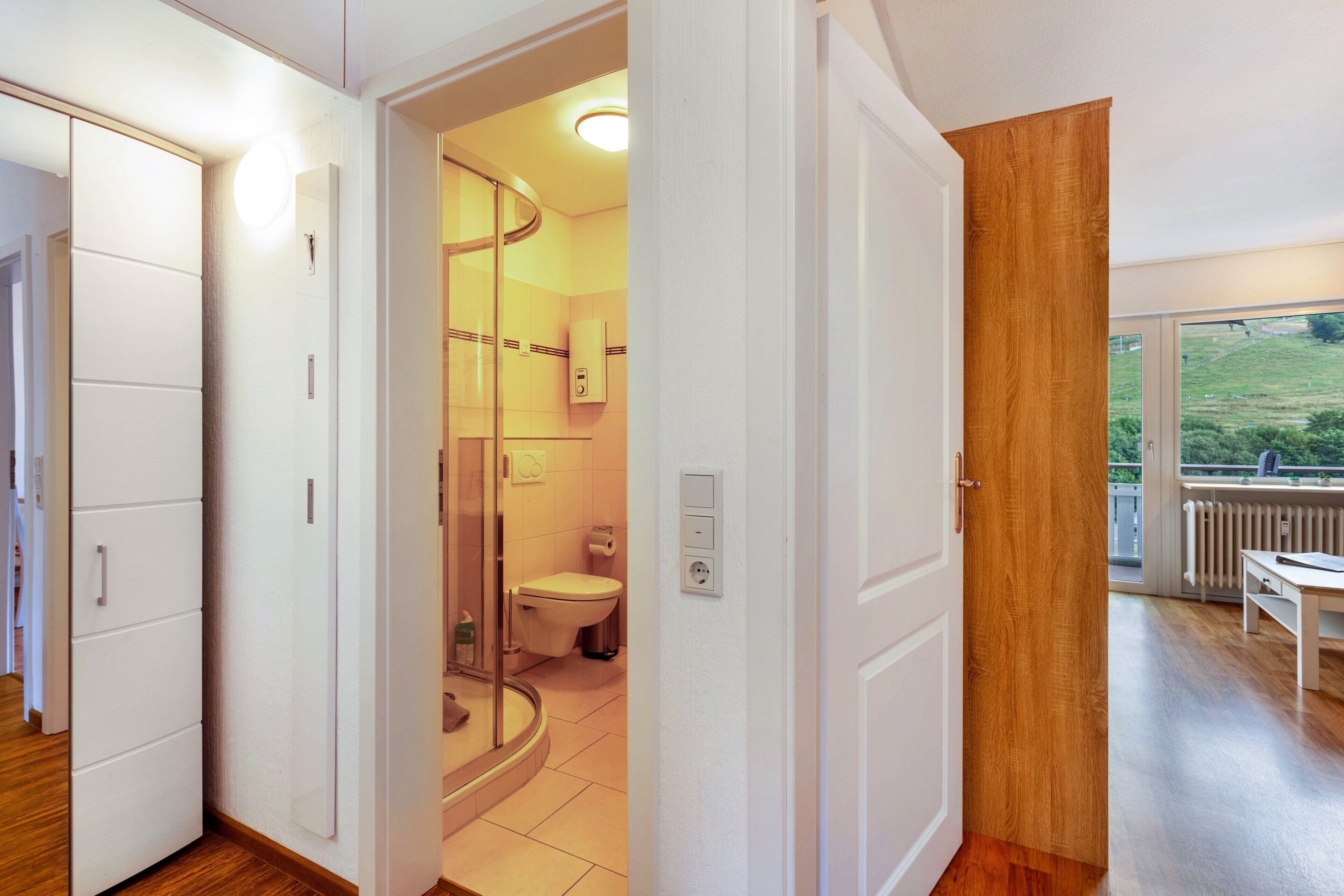 Doccia, asciugacapelli, asciugamani