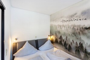 2 chambres, fer et planche à repasser, Wi-Fi gratuit, draps fournis