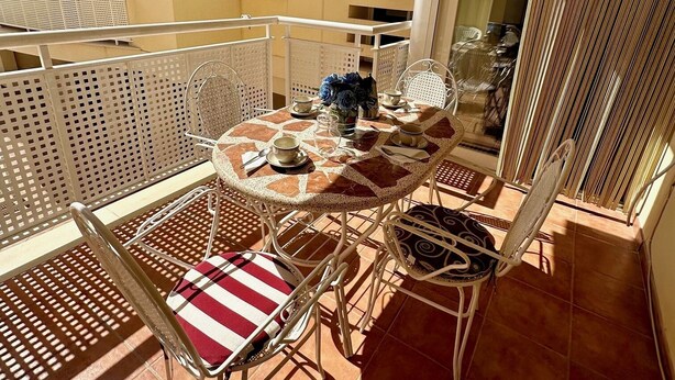 Outdoor dining - Apt Oropesa town Rentalholidays (Orpesa)