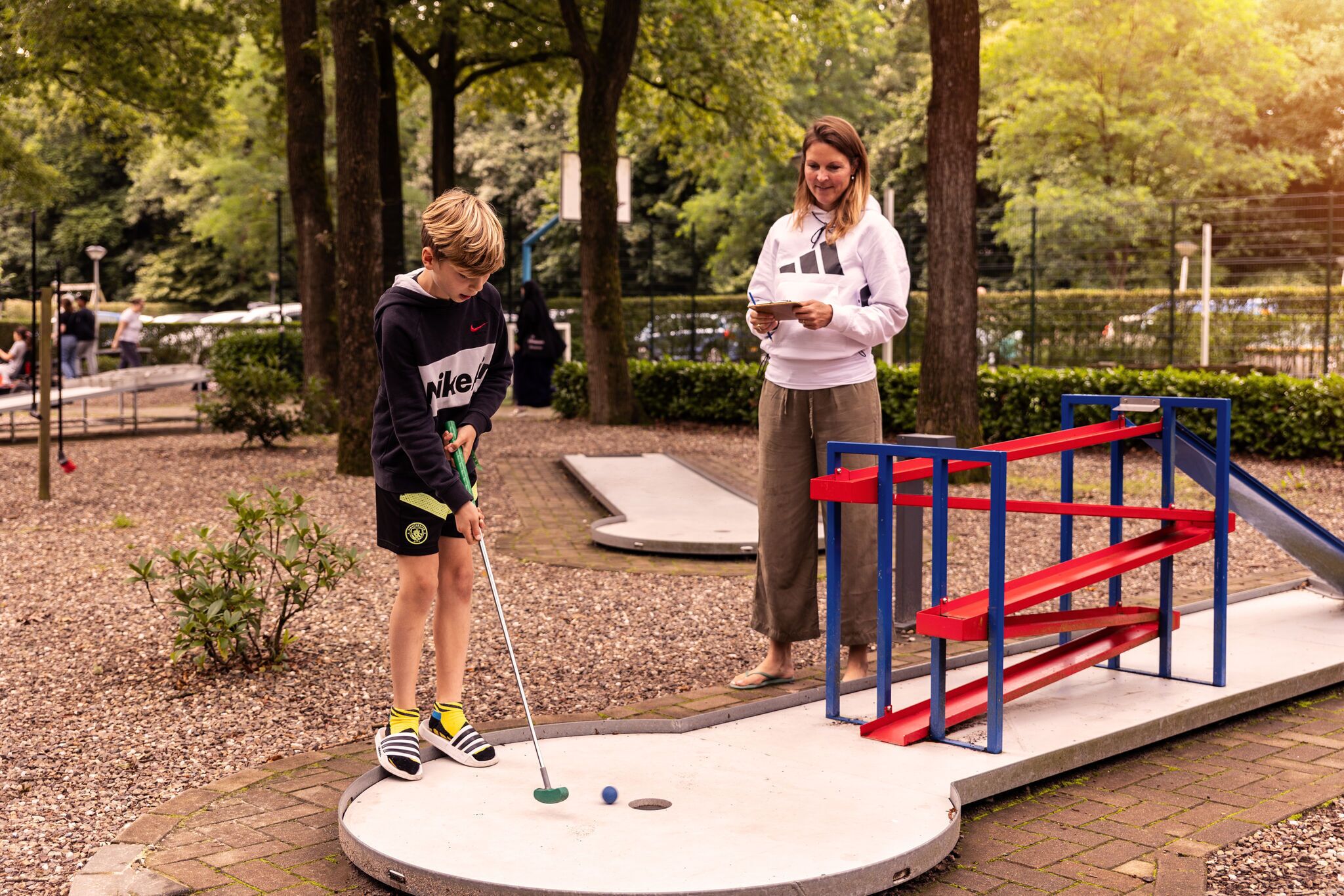 Faciliteiten en service vakantiepark