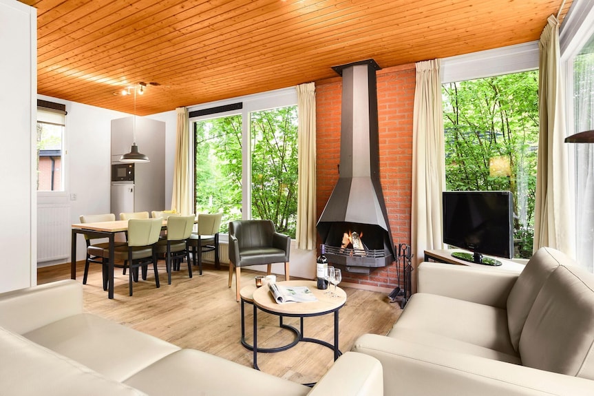 Waldrefugium Mit Kamin - Ermelo