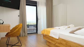 5 makuuhuonetta, silitysrauta/-lauta, ilmainen Wi-Fi, vuodevaatteet