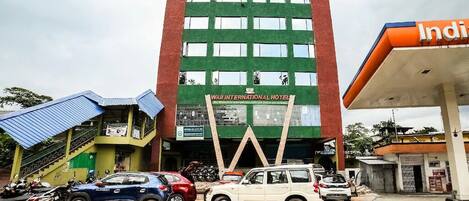 Overnatningsstedets facade