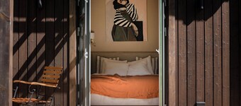 Straw Bale Cabin in Nature