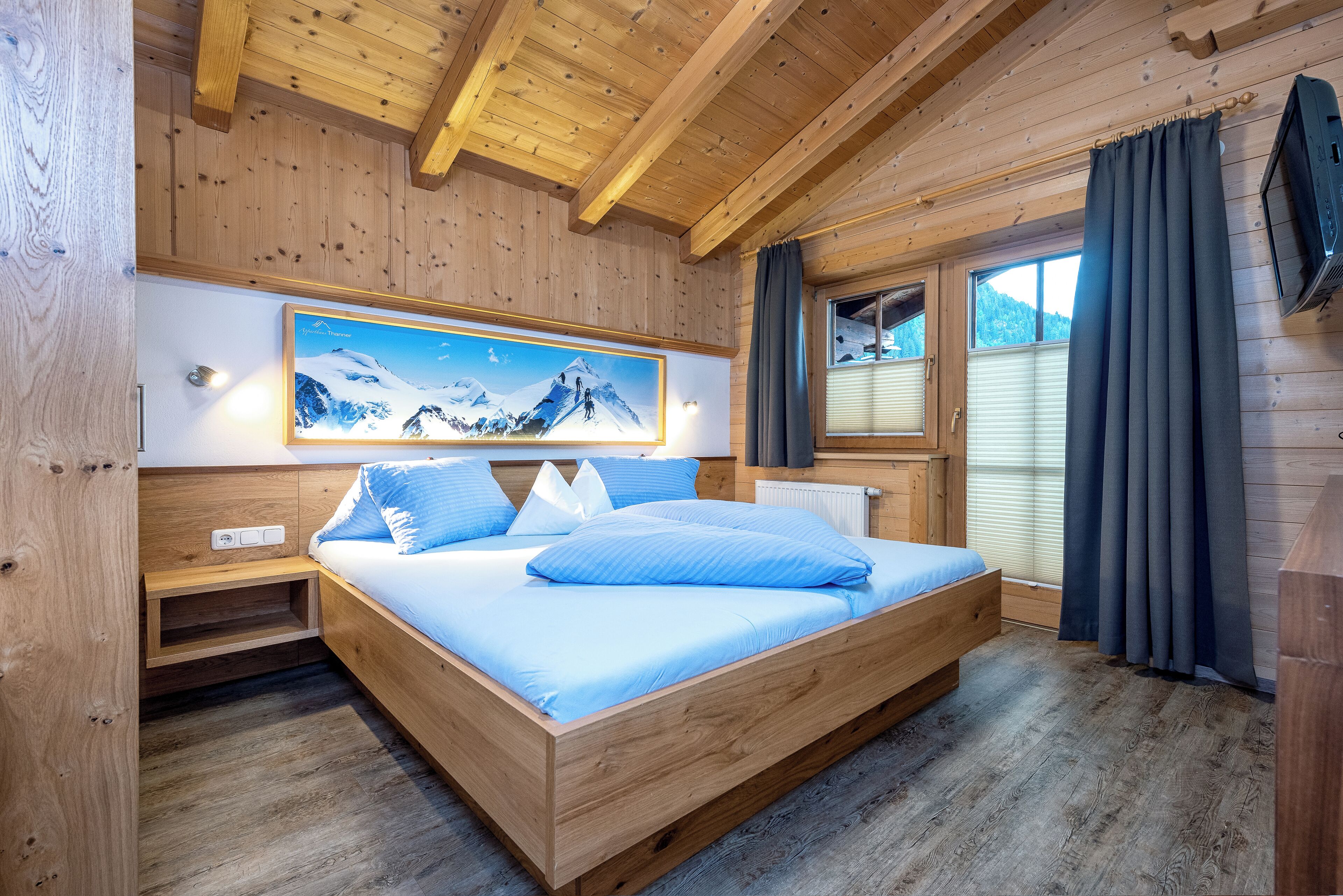 Coffres-forts dans les chambres, rideaux occultants