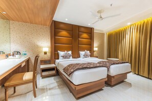 Superior Twin - Newly Constructed | โต๊ะทำงาน, Wi-Fi ฟรี, ผ้าปูที่นอน