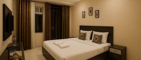 Chambre Deluxe | Wi-Fi gratuit, draps fournis