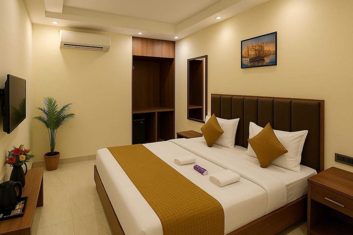 Super Deluxe Room | Wi-Fi de cortesia, roupa de cama