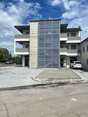 Voorkant van accommodatie