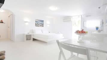 Een kluis op de kamer, gratis wifi