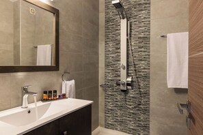 Shower, hair dryer, towels, soap - Enjoy Summer from a lux flat steps to Sandy Beach (Maleme)