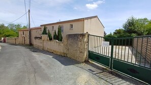 Fassade der Unterkunft