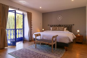 1 غرفة نوم ومكتب وواي فاي وملاءات أسرّة