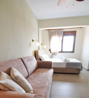 Appartement Deluxe, balcon, vue plage