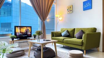 特色公寓, 城市景觀 | 書桌、筆電工作空間、隔音、熨斗/熨衣板