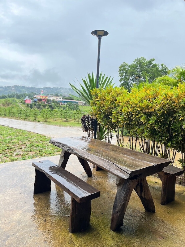 Standard House, 3 Bedrooms, Private Bathroom, Mountain View | Terrace/patio - Bansuanmok Khaokho (Khao Kho)