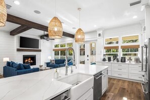 Fridge, microwave, oven, stovetop - A Coastal Haven on 30A – Where Luxury Meets Serenity and Amenities Abound! (Seagrove Beach)